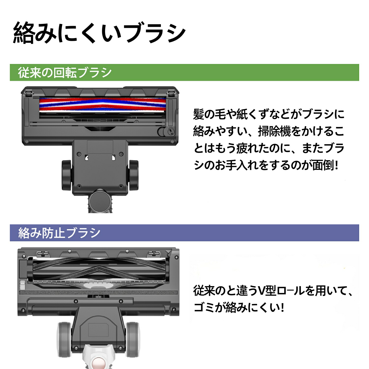 楽天市場】掃除機 コードレス 55000pa 超吸引 自立式 LED コードレス