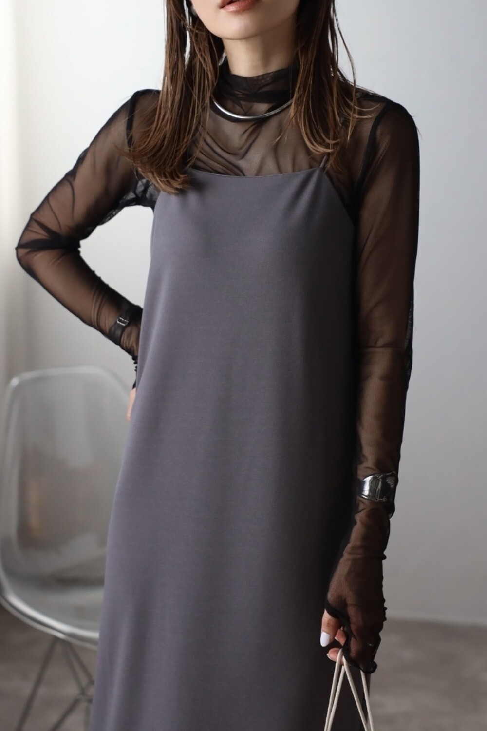 メロメロキャミワンピ➕ボンネットずきんズM2点。ボンネットずきんズ