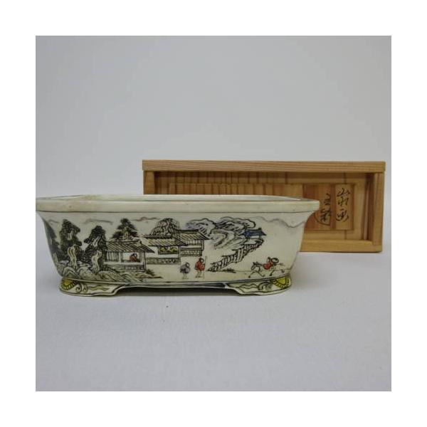 勝山 盆栽鉢 長方 勝山 盆栽鉢 長方 勝山盆栽鉢長方