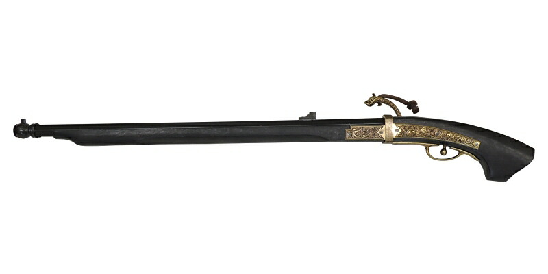 楽天市場】火縄銃 種子島 ブラック DENIX デニックス 1022/N 88cm 模造