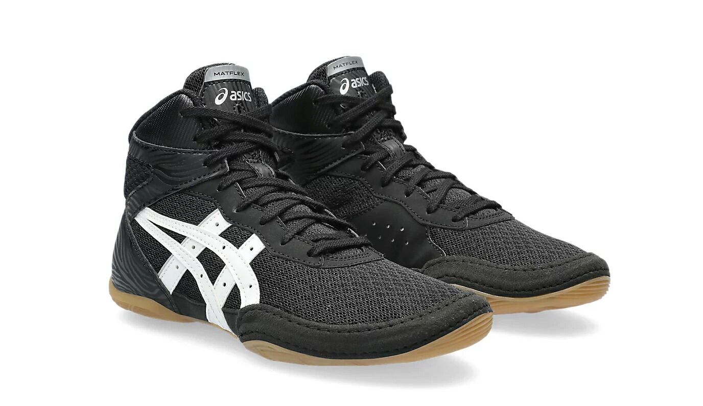 ASICS ボクシング用 ハイカットシューズ 黒/白 アシックス ボクシング