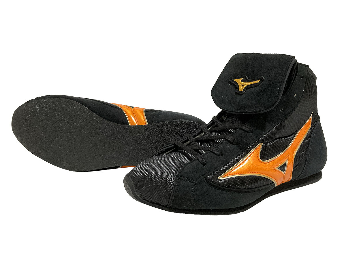 楽天市場】ボクシングシューズ 黒 ゴールド ミズノの通販