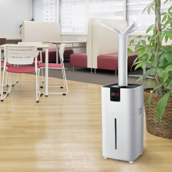楽天市場】120畳対応 タッチセンサー加湿器 27Lタンク 上から給水 湿度