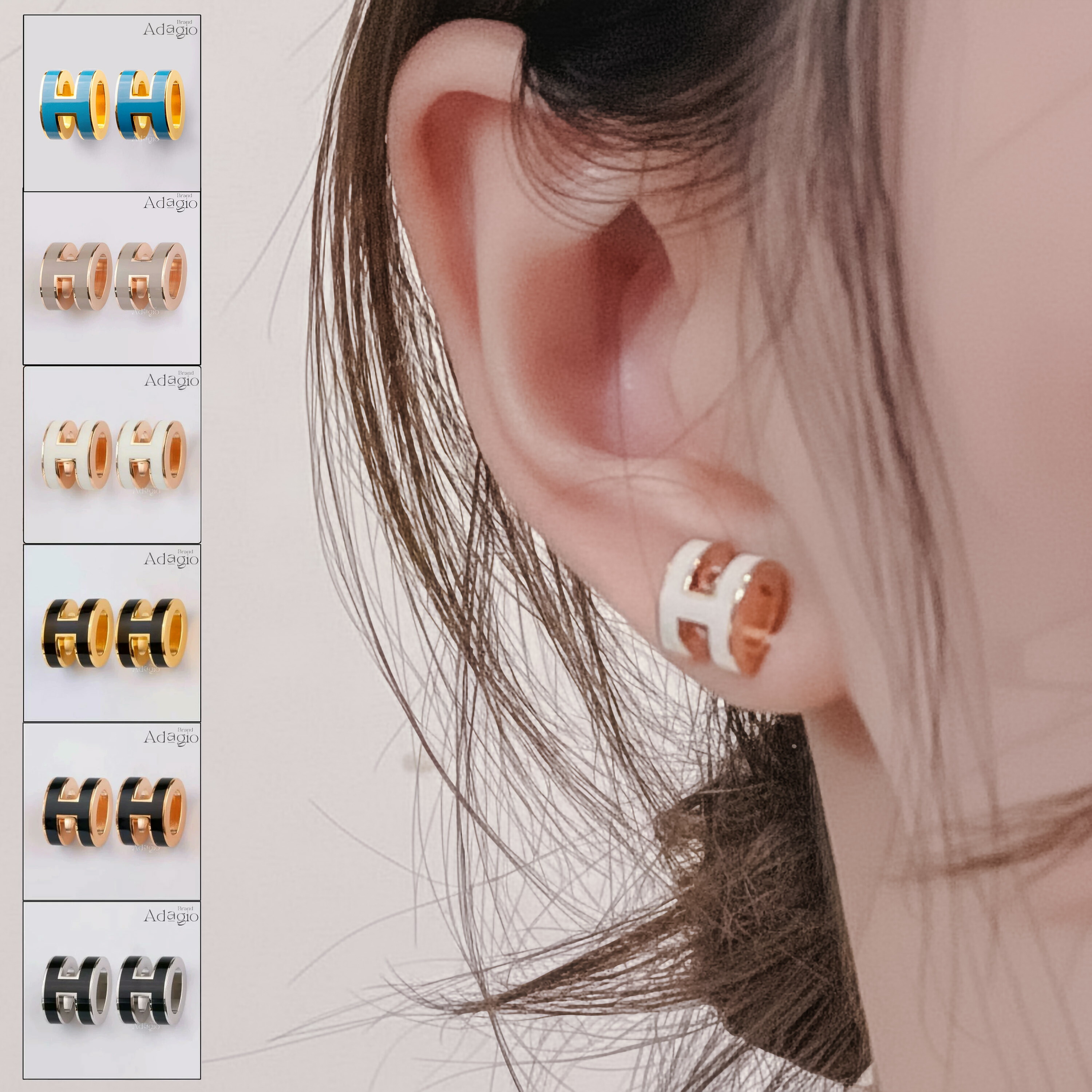 楽天市場】hermes ポップ ピアスの通販