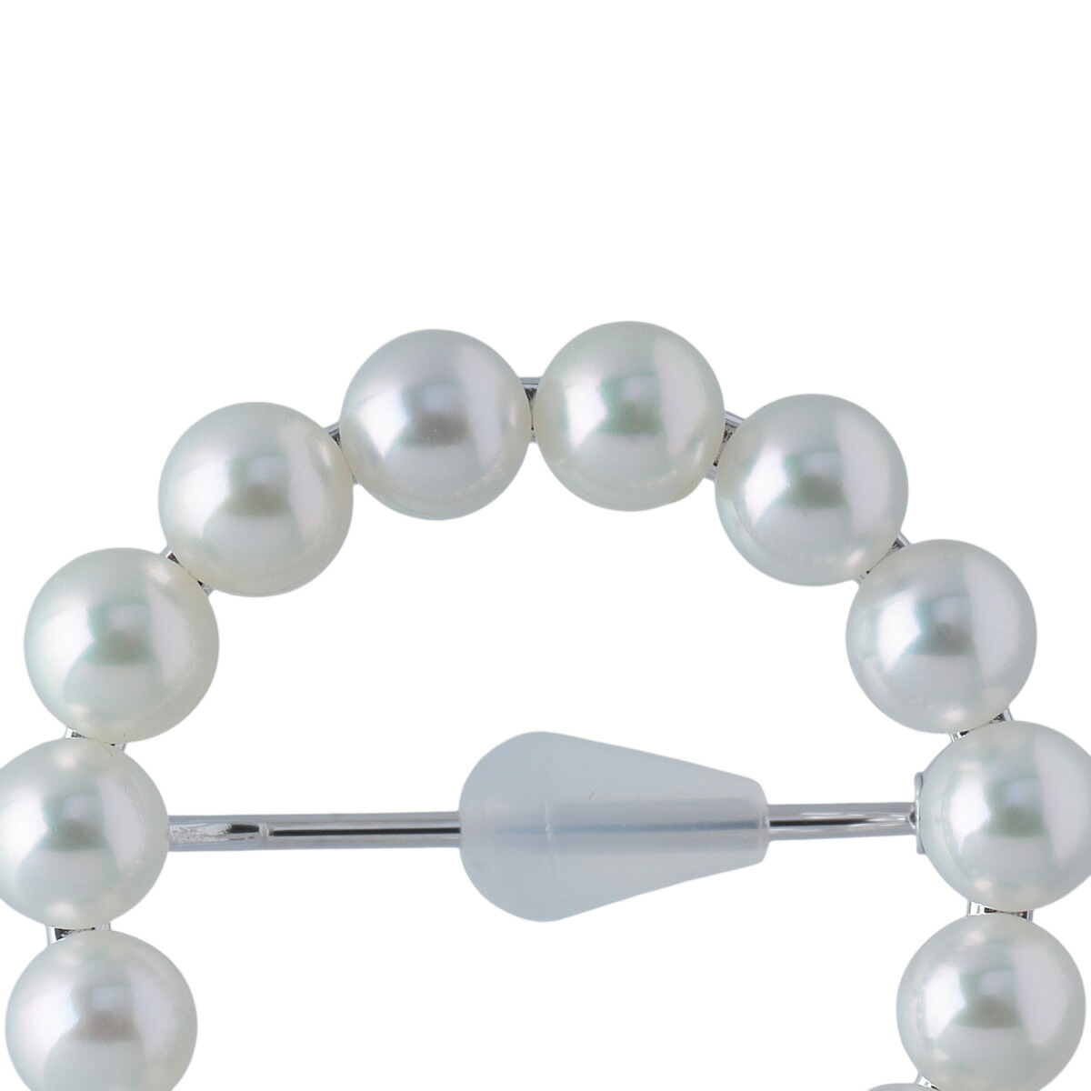 楽天市場】ミキモト パール サークル ブローチ アコヤパール4.4mm