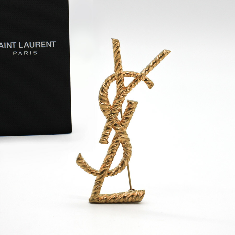 楽天市場】SAINT LAURENT サンローラン 652410 Y1500 8060 ブローチ