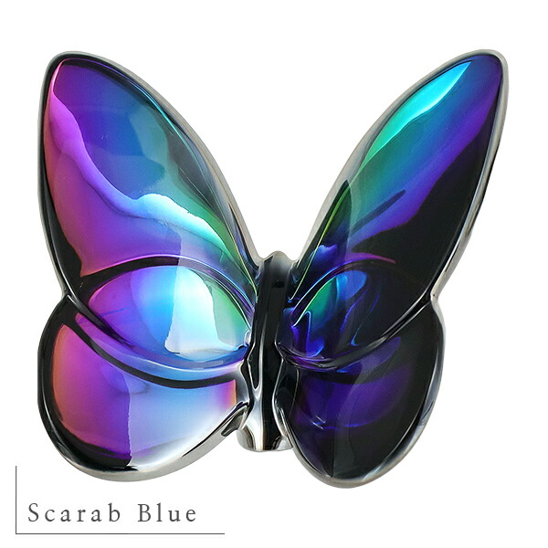 楽天市場】【新品】 バカラ フィギュア ラッキーバタフライ クリスタル