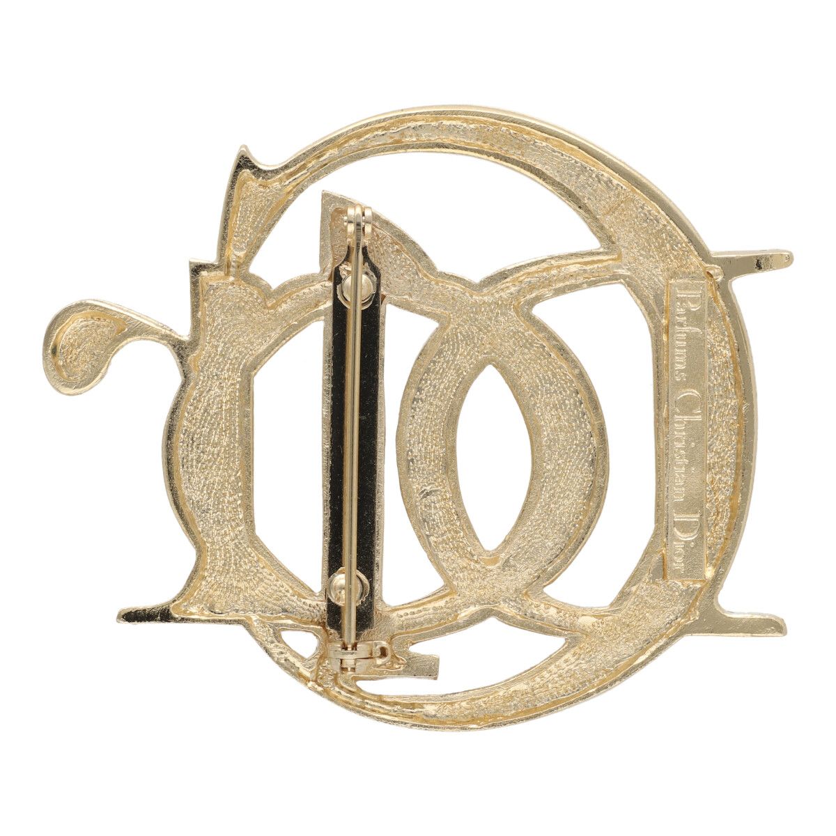 Christian Dior ディオール ブローチ ロゴ パール ヴィンテージ