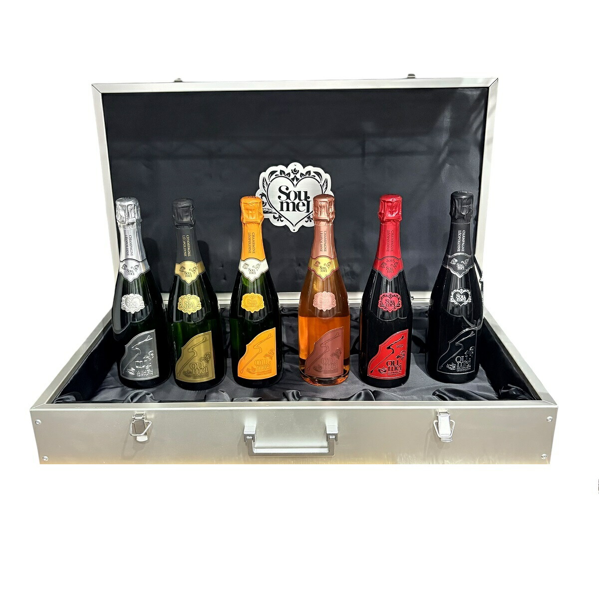 ショップ ソウメイアタッシュケース＆空ビン ソウメイアタッシュケース