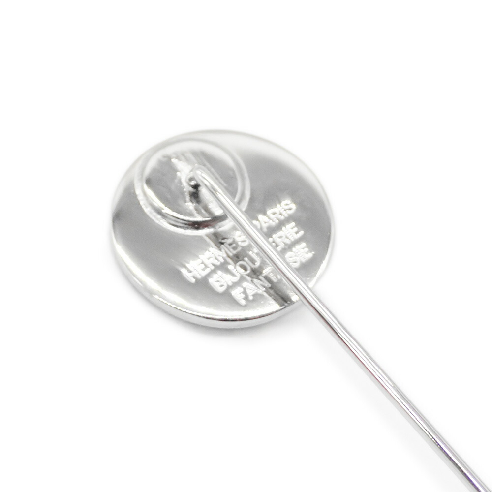 楽天市場】未使用品 HERMES エルメス セリエ ピン ブローチ シルバー