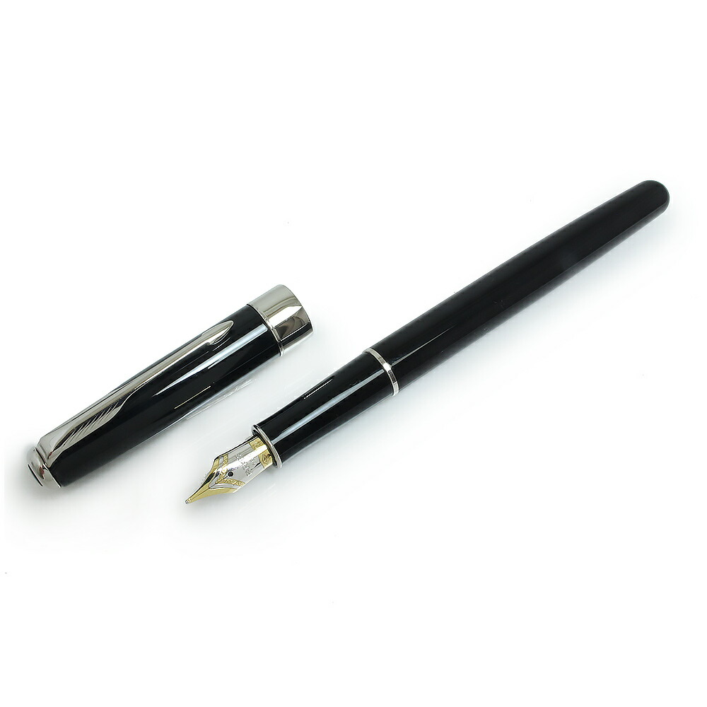 18k キッチン・日用品・その他 【中古】Parker 万年筆 マットブラウン