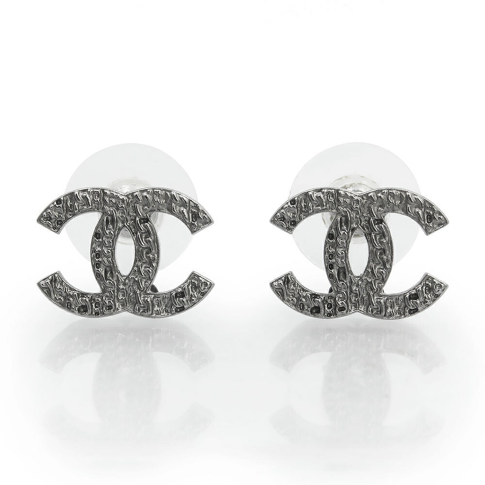 楽天市場】シャネル ココマーク ピアス シルバーの通販