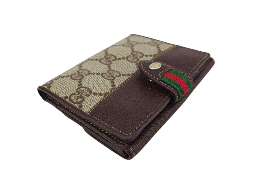 GUCCI グッチ 長財布 Wホック 2つ折り GGロゴ ウォレット ピンク