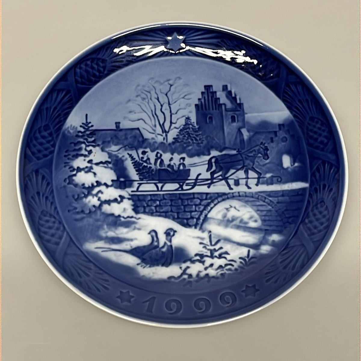 楽天市場】ロイヤルコペンハーゲン イヤープレート 1999年の通販