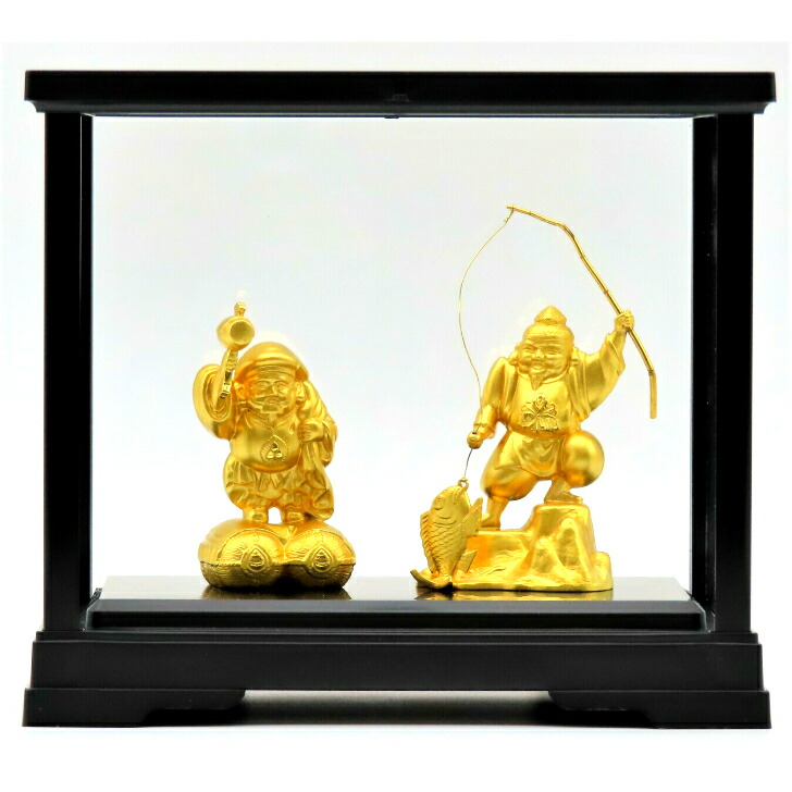 や*ん様 純金24K 恵比寿様 大黒様 神田 徳力 逸品 2柱 や*ん様 純金24K