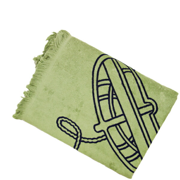 楽天市場】【中古】未使用品 HERMES エルメス ビーチタオル タラサ