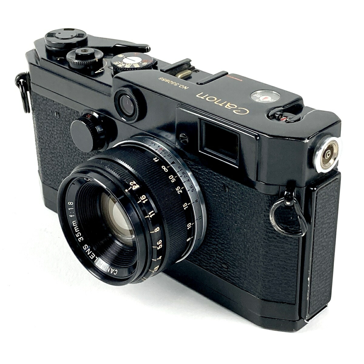 Canon L1レンジファインダーカメラレンズ、カバー付き