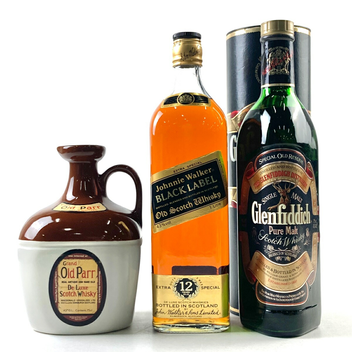 ジョニーウォーカー ウイスキー 3本セット 3本☆Johnnie Walker