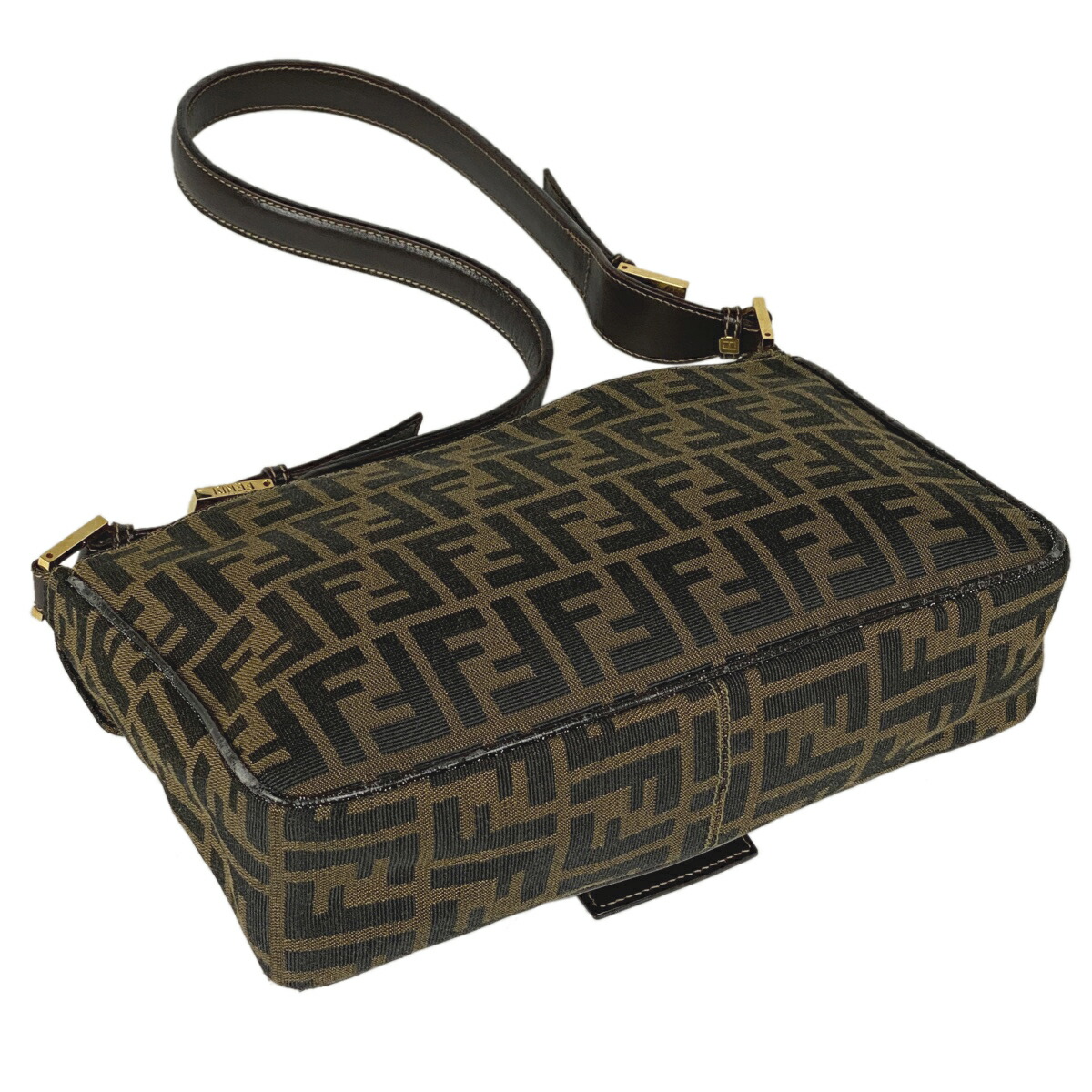 フェンディ FENDI ズッカ ロゴ キャンバス ショルダーバッグ Fendi FF