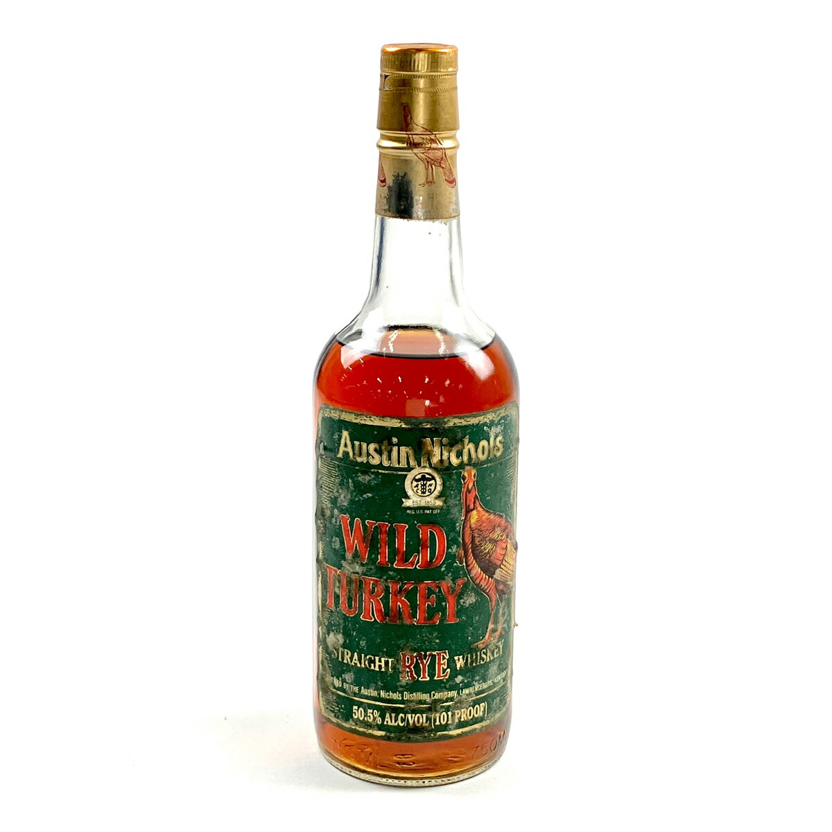 楽天市場】ワイルドターキー WILD TURKEY ライ グリーンラベル 750ml