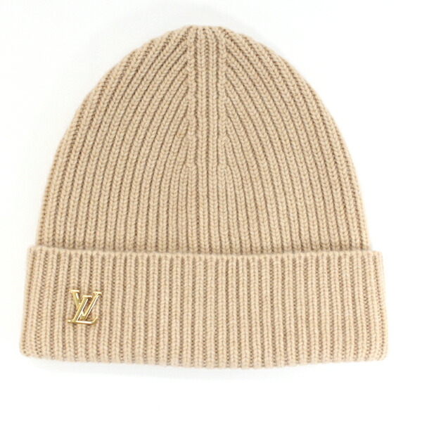 ルイヴィトン カシミア100% ニット帽 LOUIS VUITTON