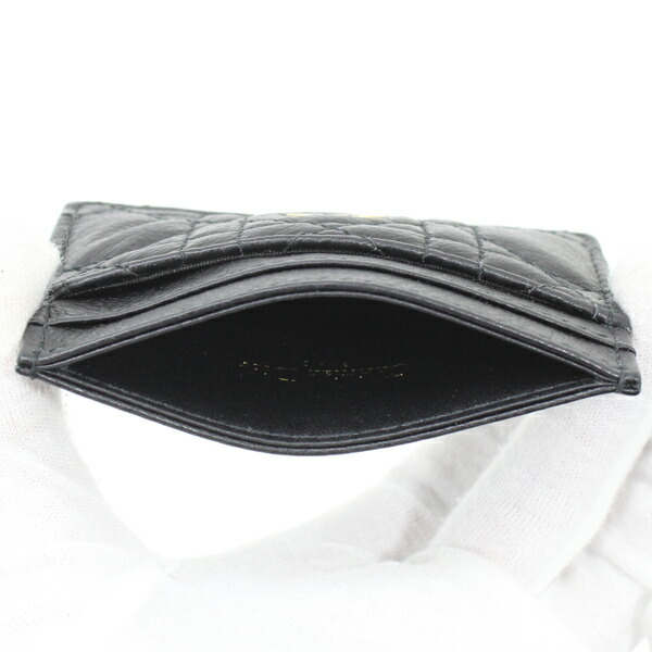 楽天市場】クリスチャン ディオール カードケース 黒 ブラック レザー