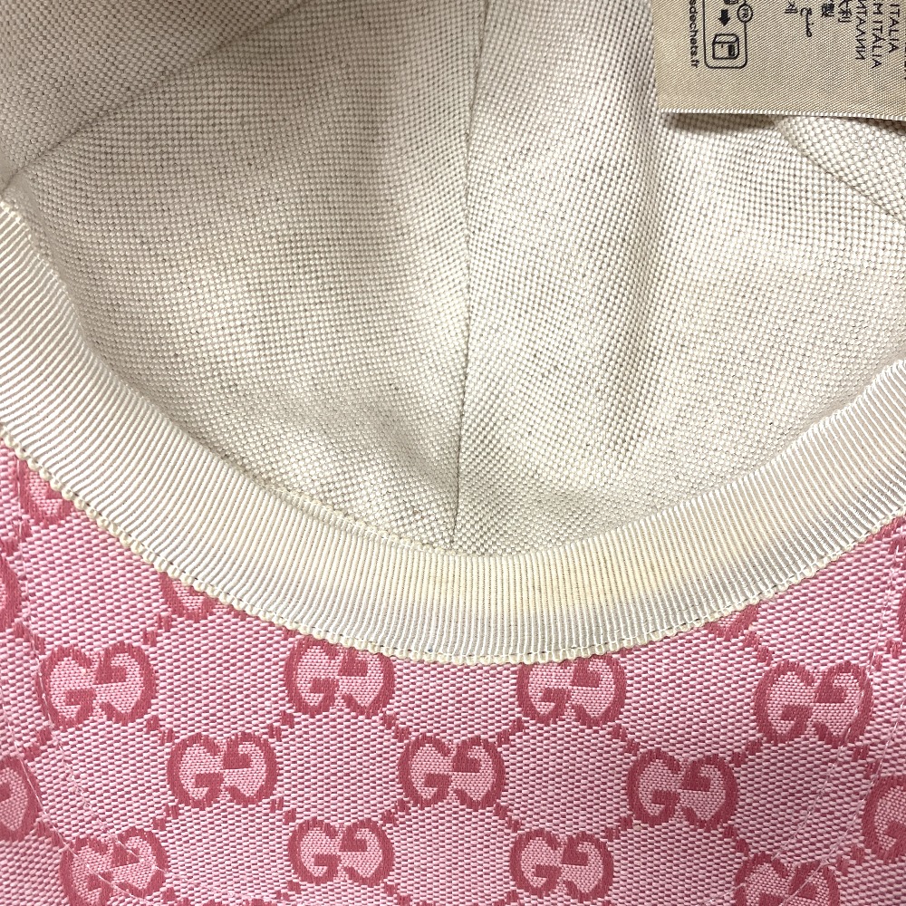 楽天市場】GUCCI/グッチ 748475 GGキャンバス キャップ ピンク