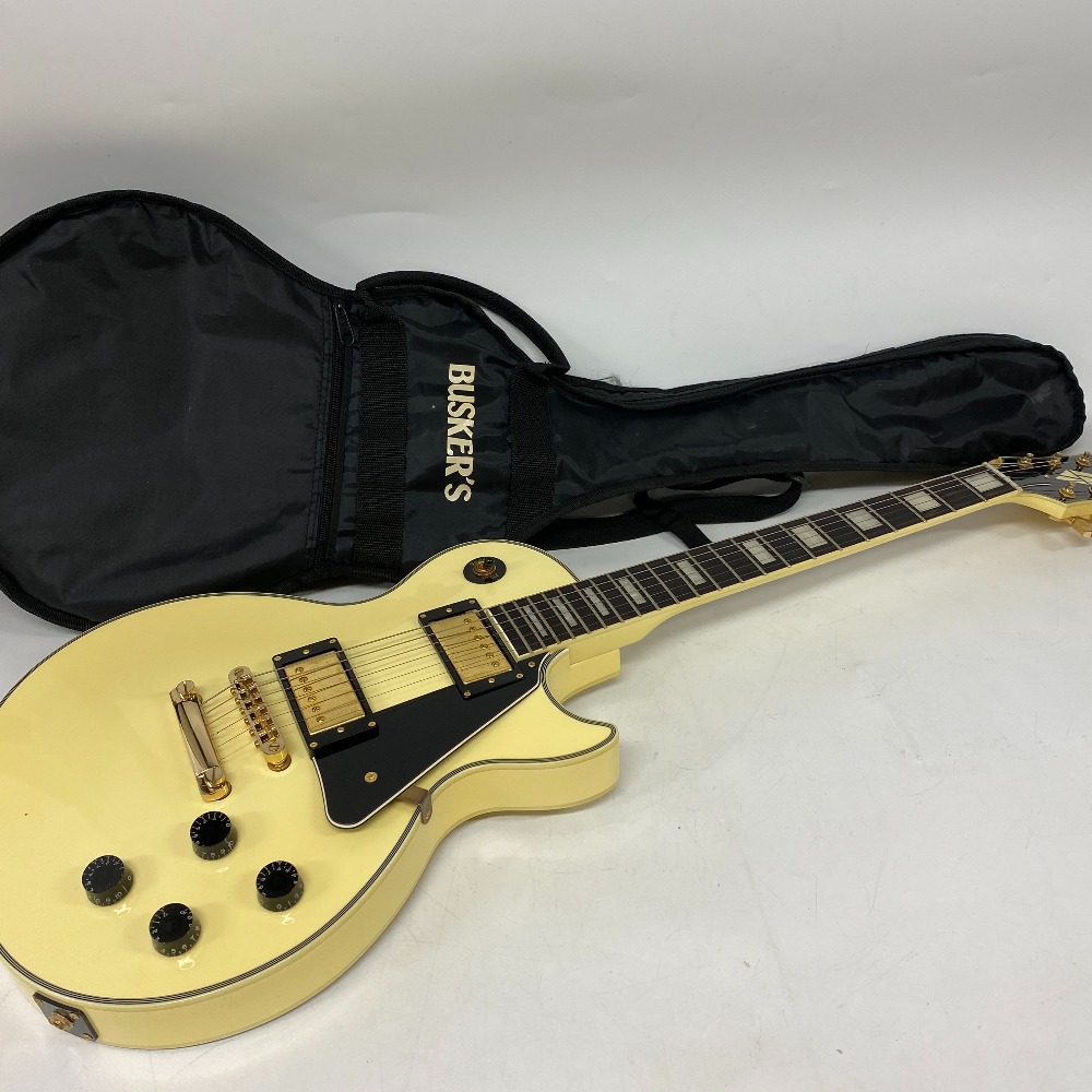 コレクション レスポール白【Busker's】エレキギター純正ソフトケース