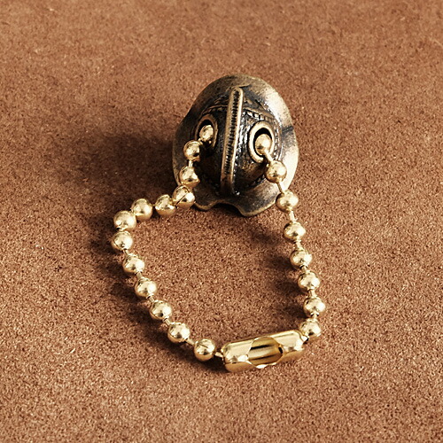 楽天市場】BRASS STORE ブラスストア / 真鍮 チェーン付 兜