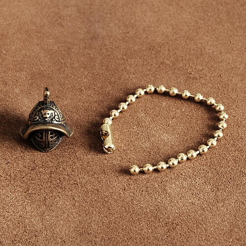 楽天市場】BRASS STORE ブラスストア / 真鍮 チェーン付 兜