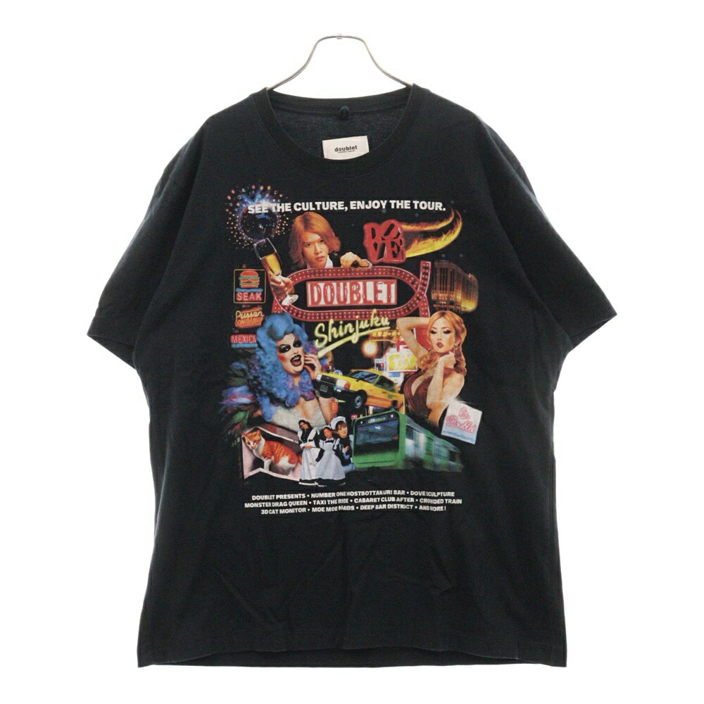 doublet SHINJYUKU THEME PARK T-SHIRT