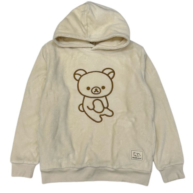 楽天市場】【送料無料】 リラックマ ボア フリース パーカー S M L