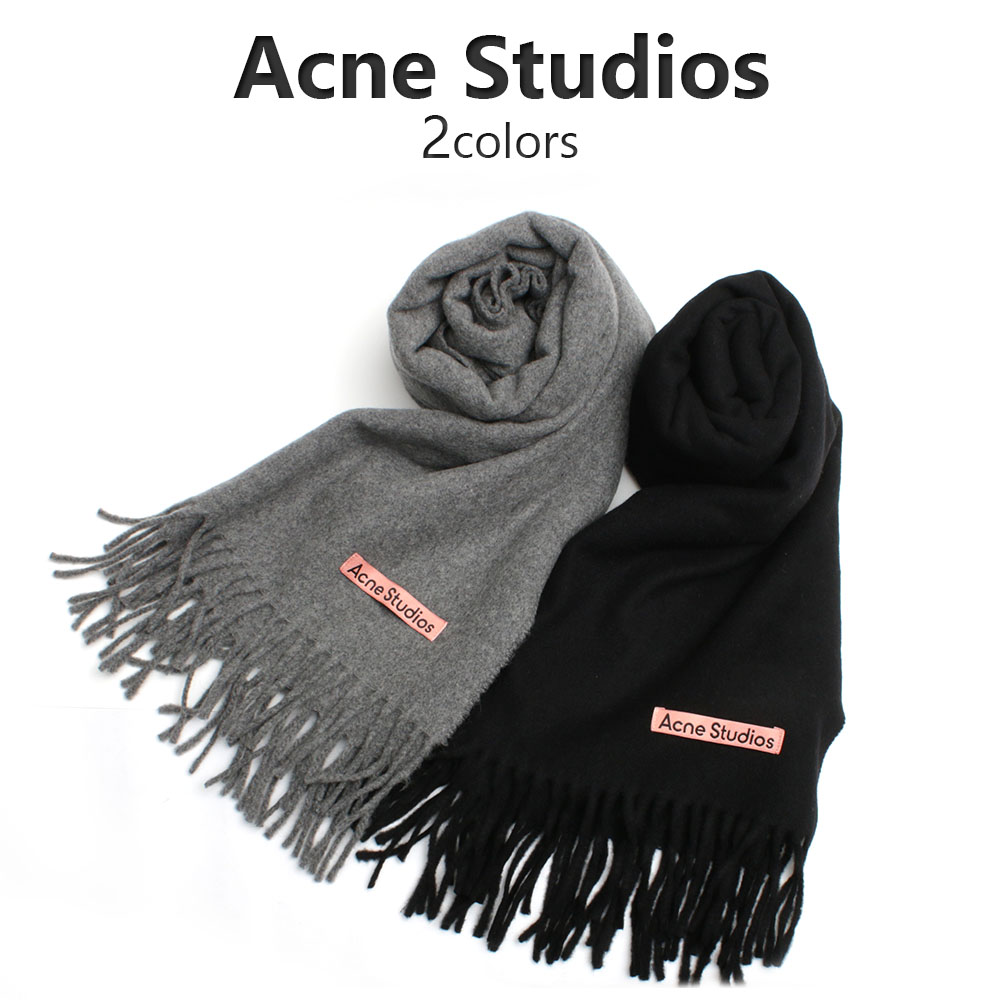 Acne Studios ウールマフラー 200x45cm 【公式通販】