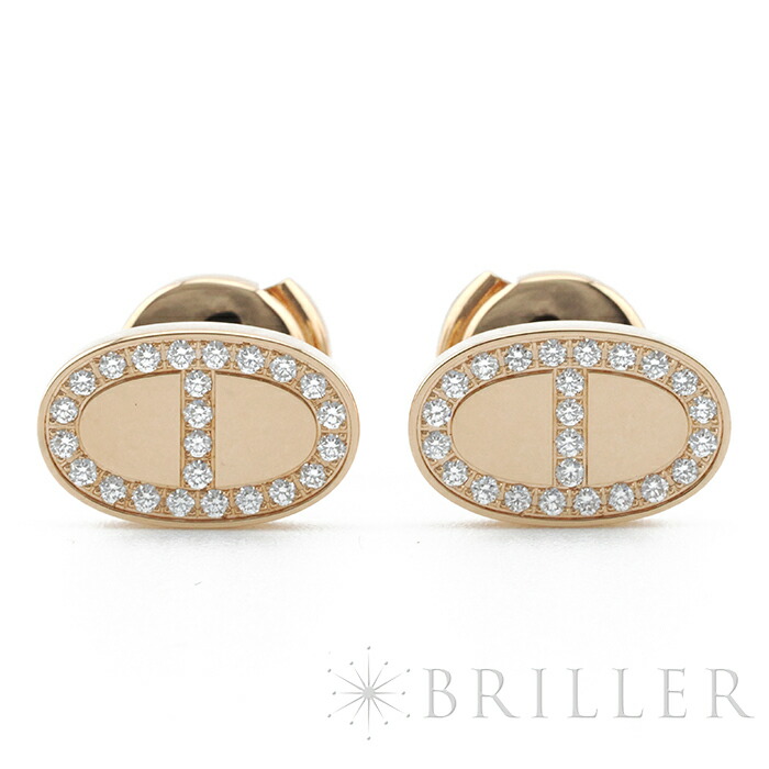 楽天市場】エルメス シェーヌダンクル コントゥール ピアス ピンク