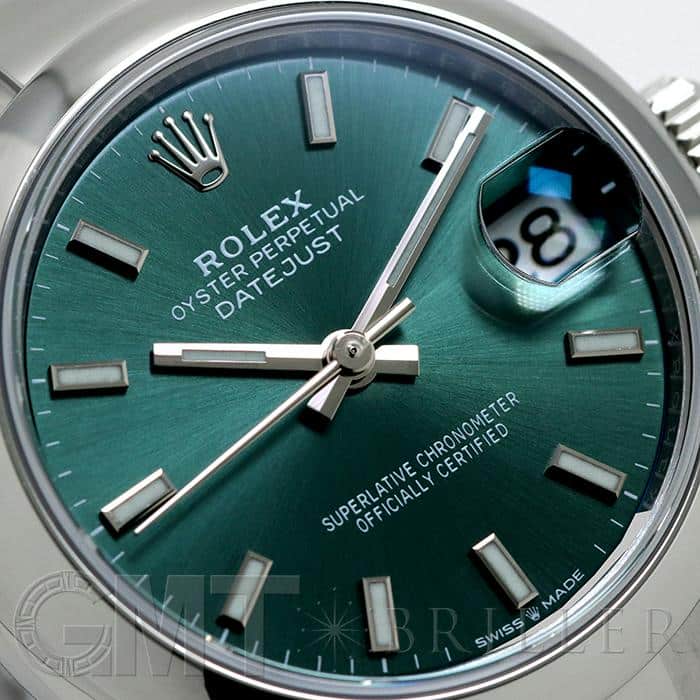 楽天市場】ROLEX ロレックス デイトジャスト 278240 ミントグリーン