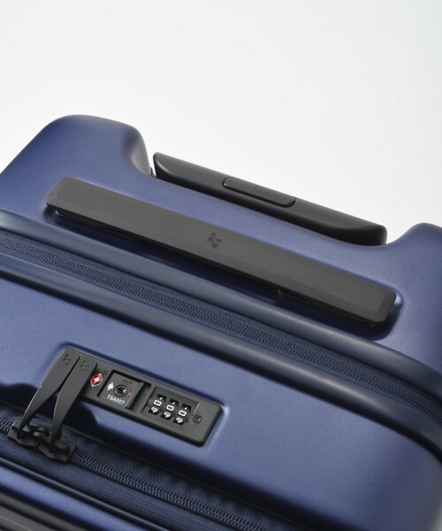 LOJELCuboスーツケースネイビーS機内持ち込みTSAロック