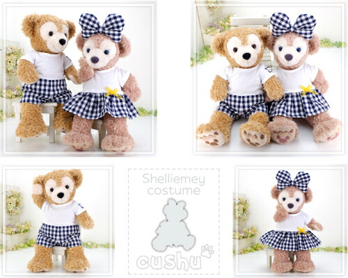 楽天市場】ダッフィー シェリーメイ などの ぬいぐるみ用 コスチューム