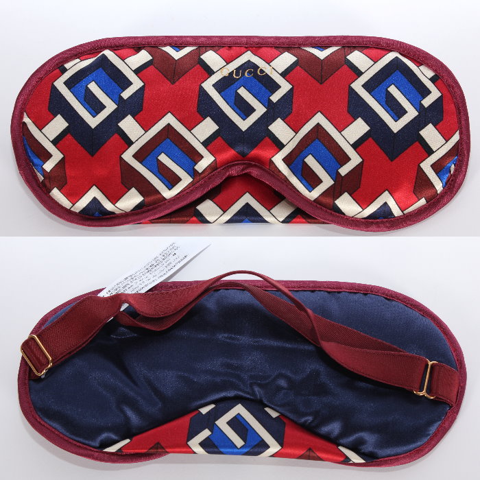 新品 グッチ ジオメトリック アイマスク キューブ ギフト 【公式通販】