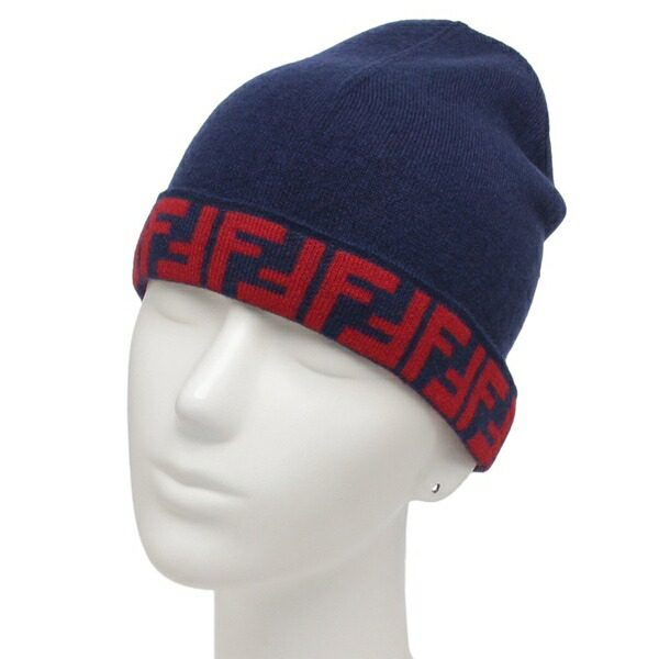 楽天市場】フェンディ ニット帽 ビーニー レディース ガールズ FF柄