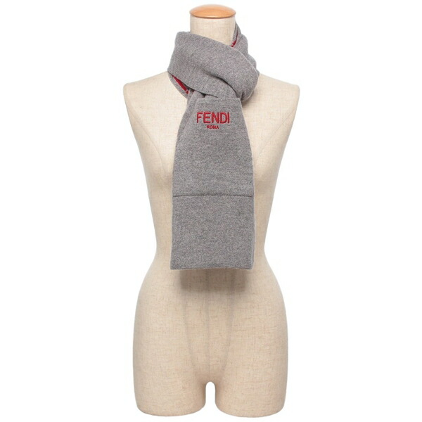 楽天市場】フェンディ マフラー FF柄 リバーシブル ポケット付き