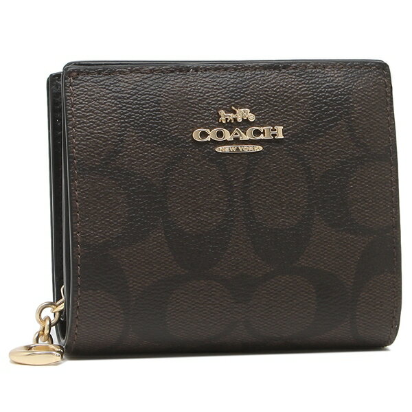 楽天市場】コーチ アウトレット 二つ折り財布 シグネチャー ミニ財布