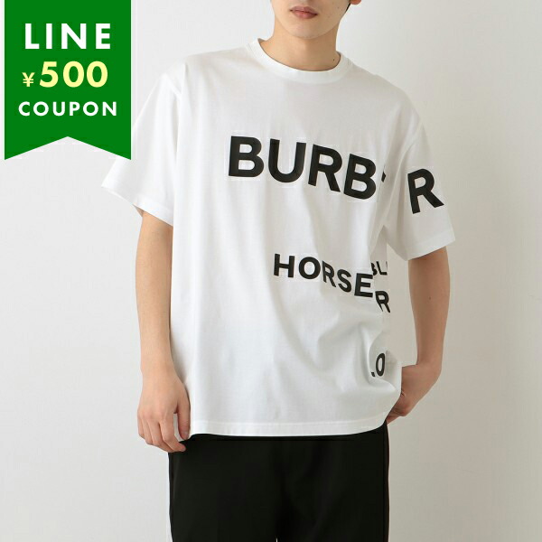 BURBERRY ホワイト 半袖Tシャツ 【公式通販】