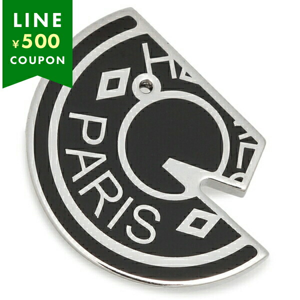 楽天市場】エルメス ブローチ バッジ カルーセル ノアール シルバー