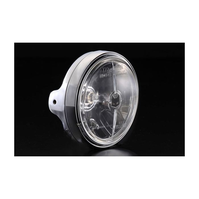 マーシャルヘッドライト722.702クリア×黒 ホンダ/750F CBX400F