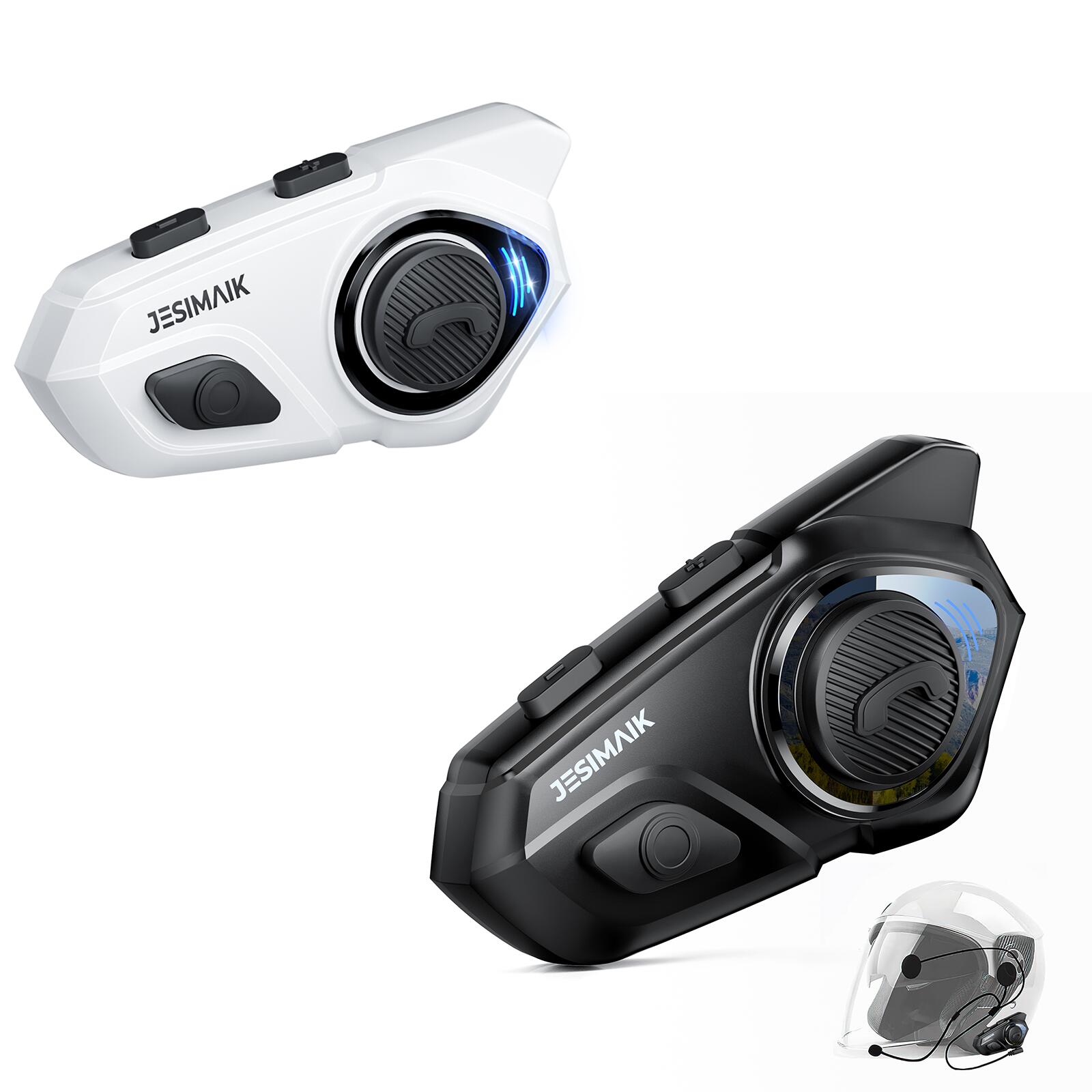 JESIMAIK バイク インカム H6 バイク用インカム 音楽 通話 ノイズ低