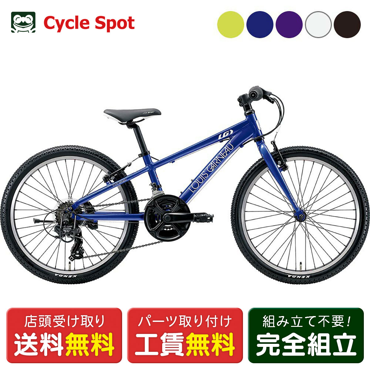 LOUIS GARNEAU ルイガノ 22インチ 子供用 自転車
