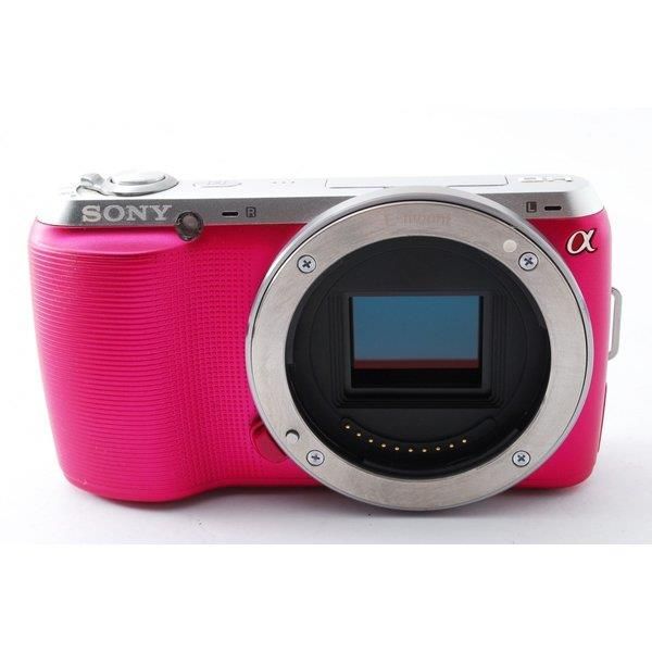 楽天市場】【中古】ソニー SONY Nex-C3 ピンク レンズキット 美品