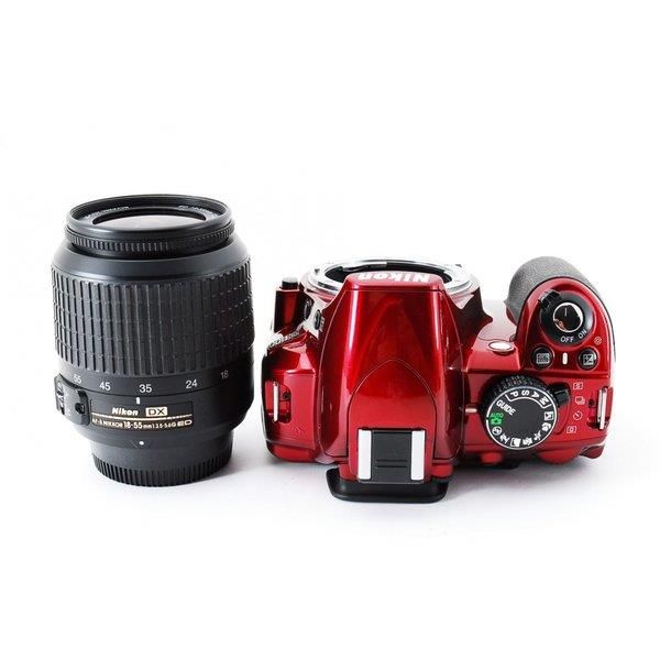楽天市場】【中古】ニコン Nikon D3100 レンズキット レッド 希少品 美