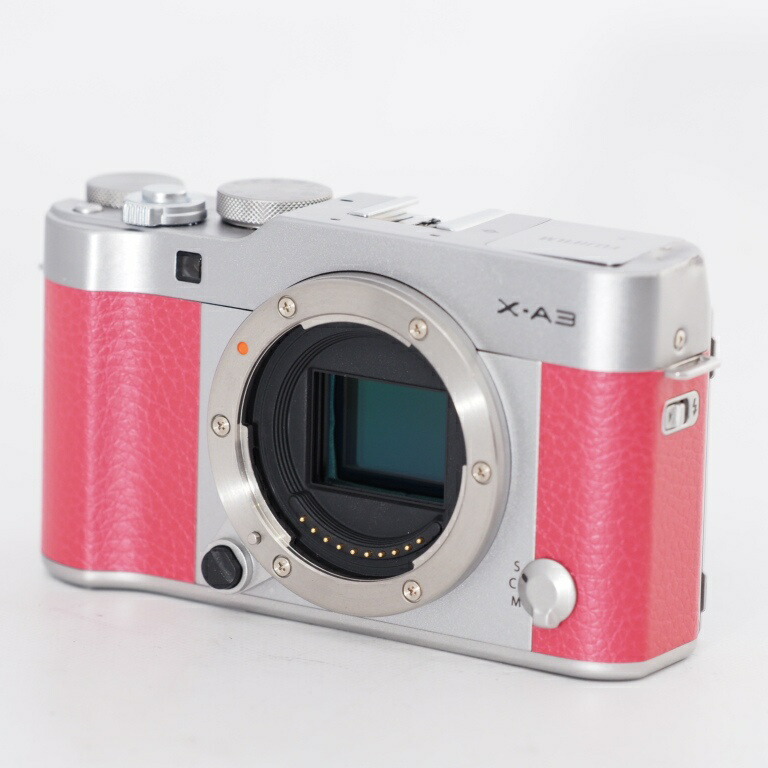 富士フィルム ミラーレス一眼カメラ X-A3 (ピンク) Amazon | X-A3