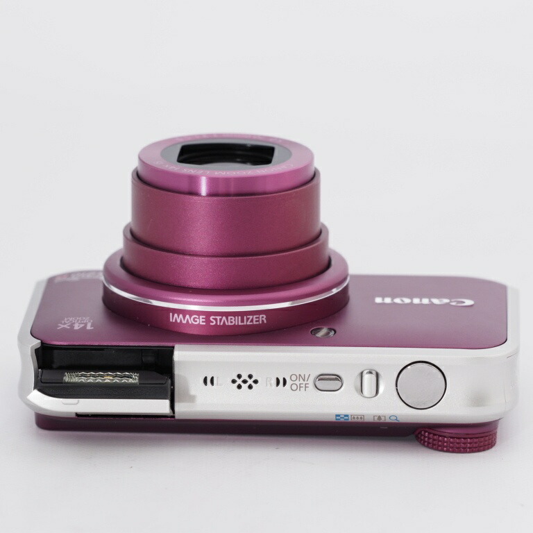Canon PowerShot SX210 IS パープル デジタルカメラ Amazon.com